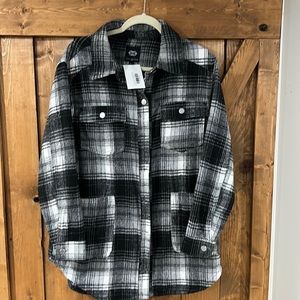 Flannel jacket lg Womens